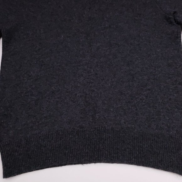 Polo Ralph Lauren Medium Sweater Gray V Neck Wool - Picture 12 of 12